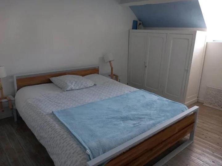 Chambre Bleue Avec Acces Plage Bourges Extérieur photo